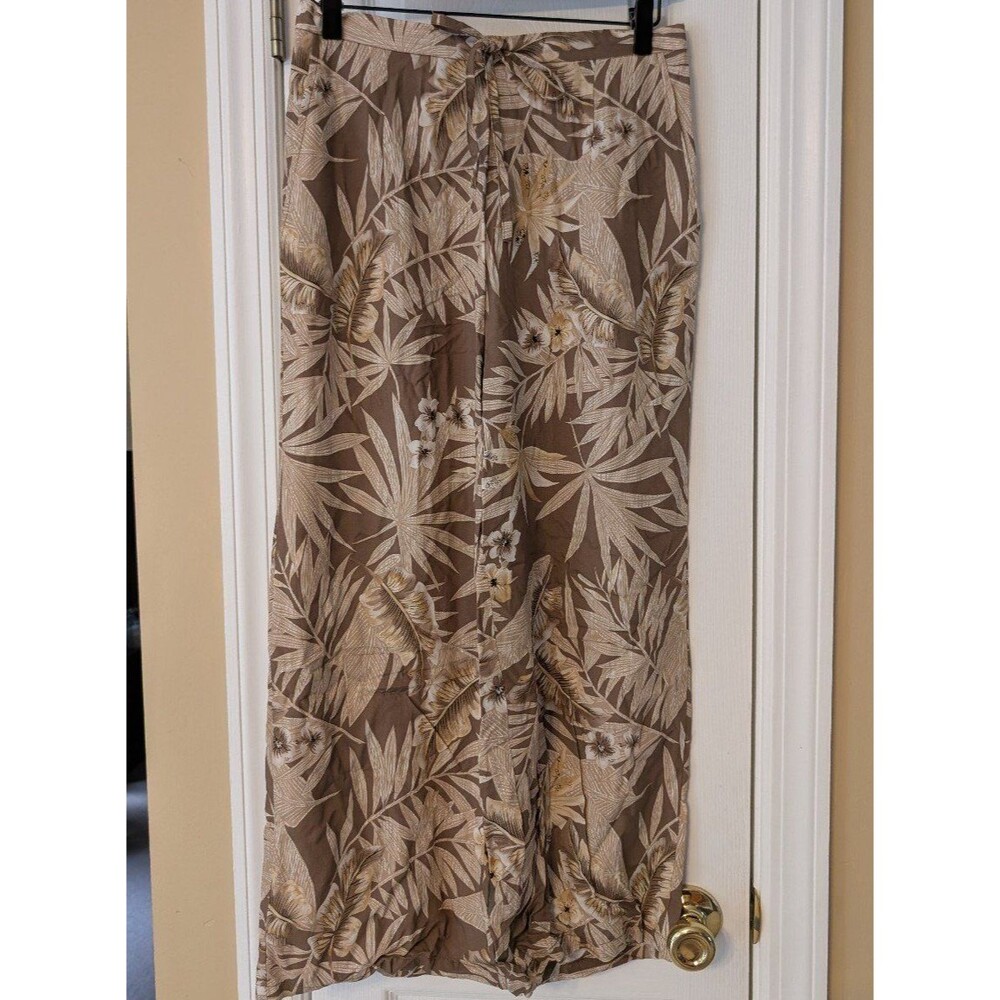 Tori Richard Loose Fitting Palm Leaf Hawaiian Pant